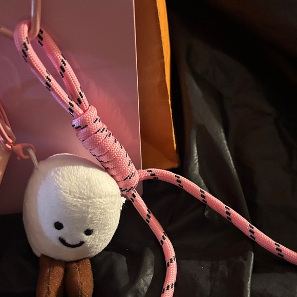 Pink Keychain Toy and with some Good Smelling Almond Lotion - Picture 3 of 4